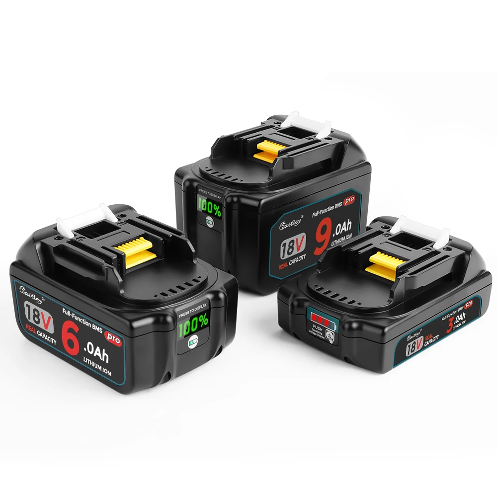 Waitley Battery Pro – akumulatory do elektronarzędzi Makita 18 V, z ogniwami najwyższej jakości / zamienniki akumulatorów BL1860, akcesoria do elektronarzędzi. — zdjęcie produktu 7