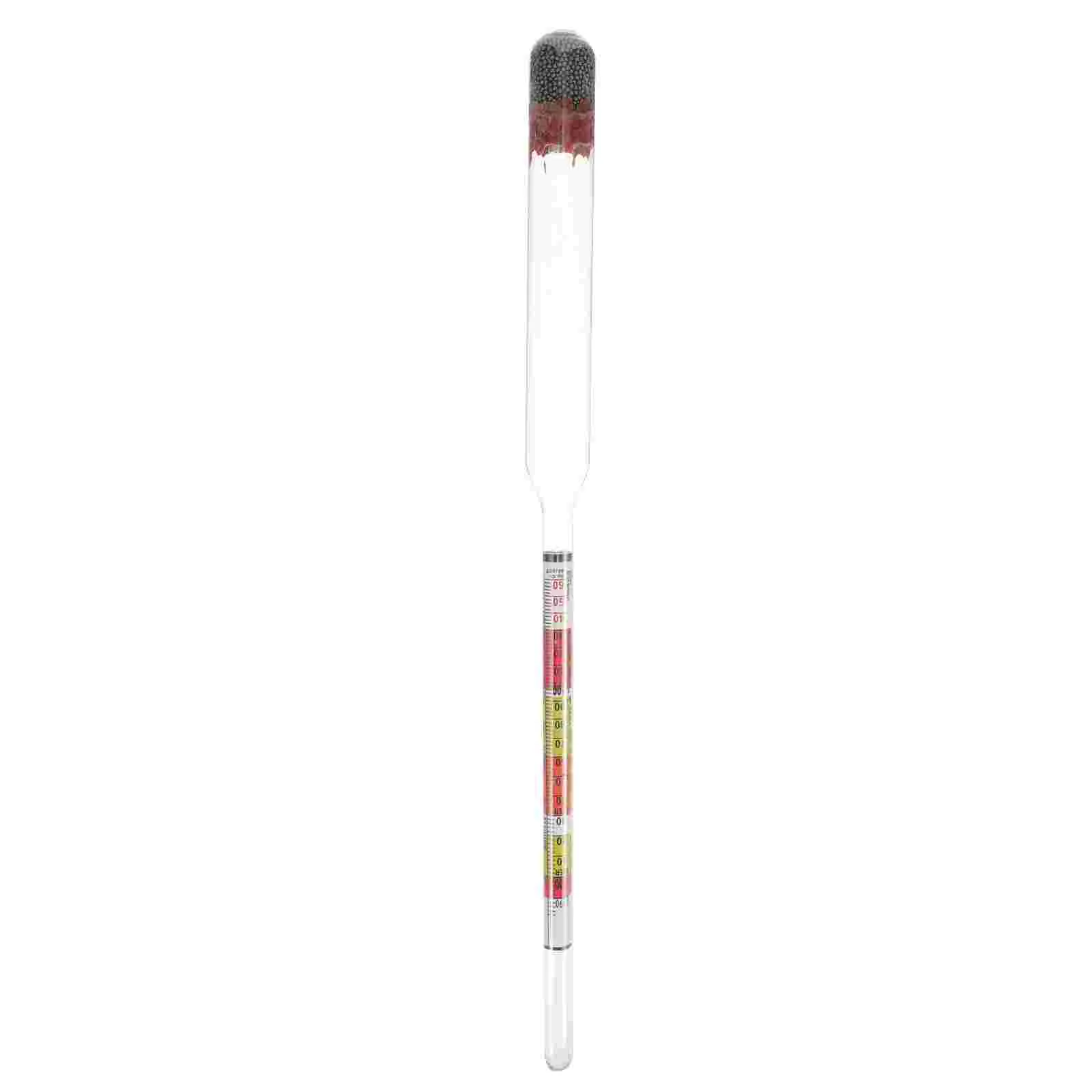 Alcohol Meter Brewing Tool Hydrometer Glass Distilling Supplies Making Kit for