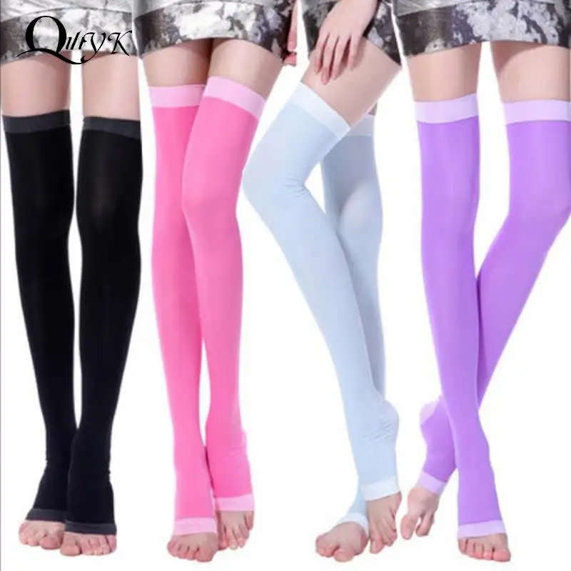 

Unisex Socks Compression Stockings Pressure Varicose Vein Stocking Knee High Leg Support Stretch Pressure Circulation Cool