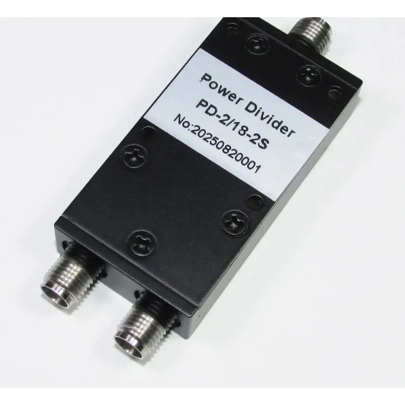 High quality indicators 2-18GHz SMA RF microwave coaxial one to two power splitter/power divider