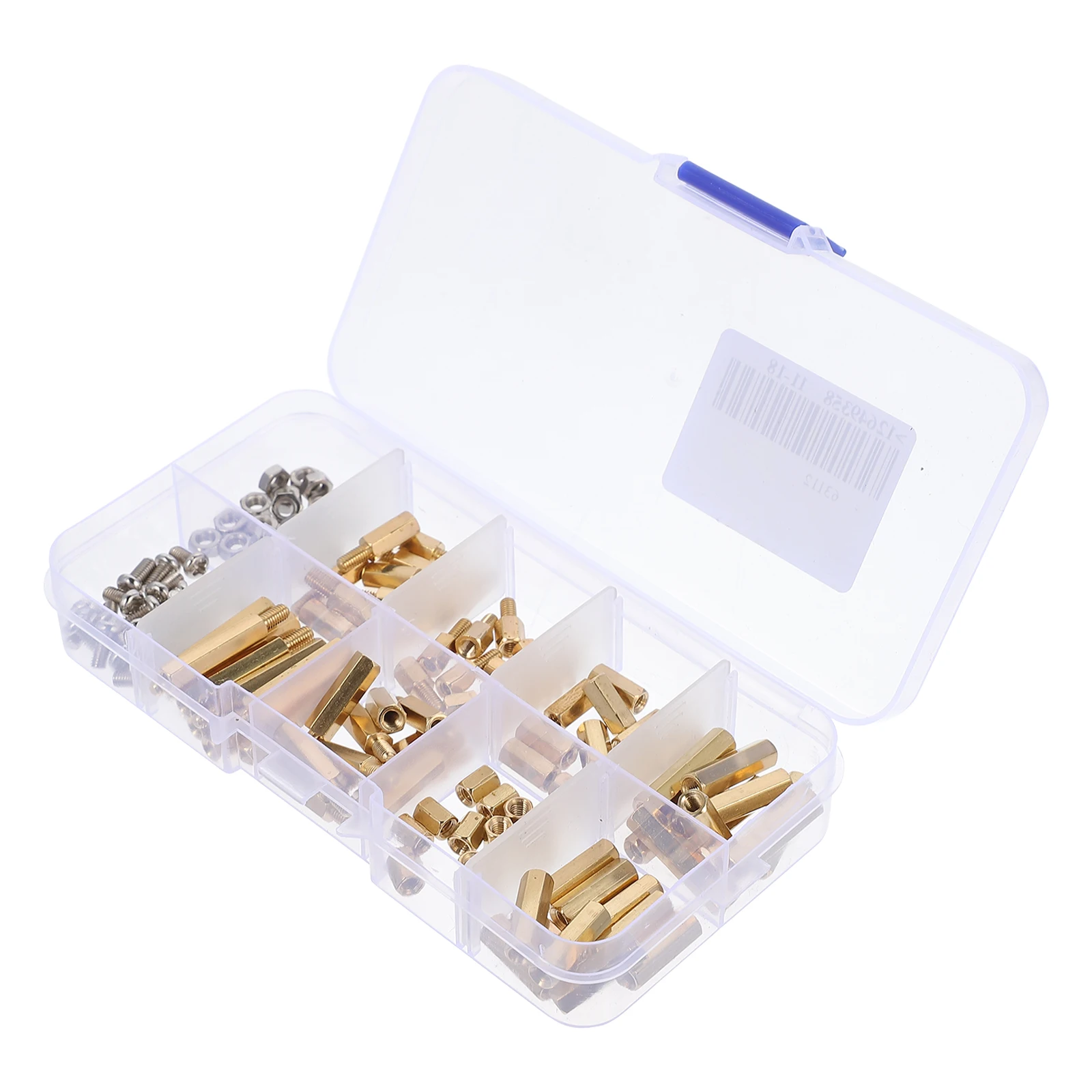 

1 set 1 Set Brass Standoff Stainless Steel Screw Nut Assortment Hardware Replacement With Standoffs Screws Nuts For Wide