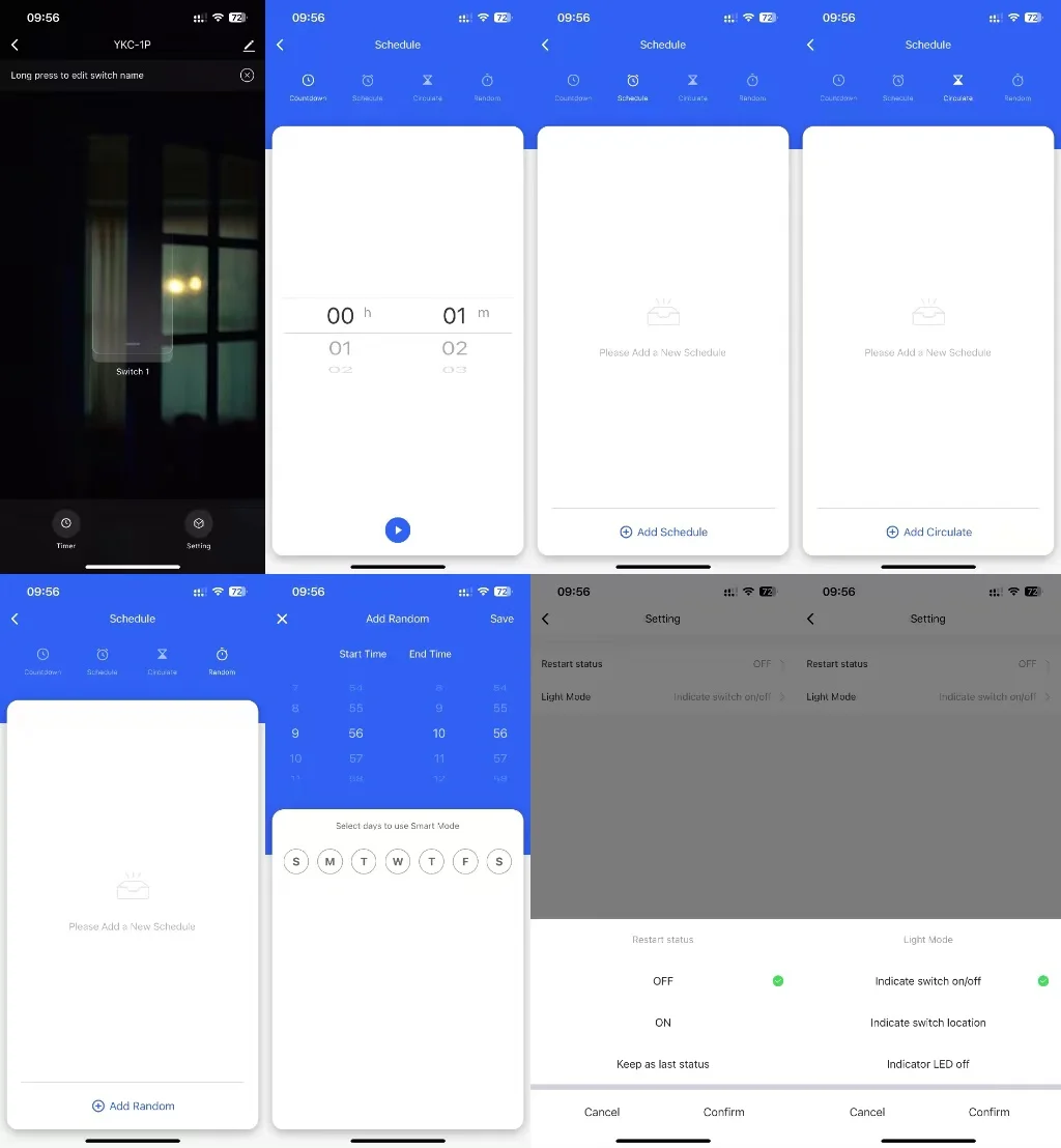1P+N WIFI Circuit Breaker Smart Time Timer Relay To Switch Voice Remote Control By Tuya Smart House for Alexa Google Home