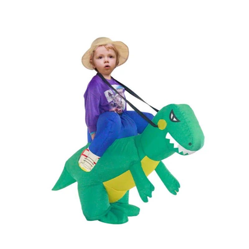 Bambini festa di Halloween Cosplay animale bambini vestito vestito animale dinosauro gonfiabile vestito ragazzi ragazze vestito 80-140cm