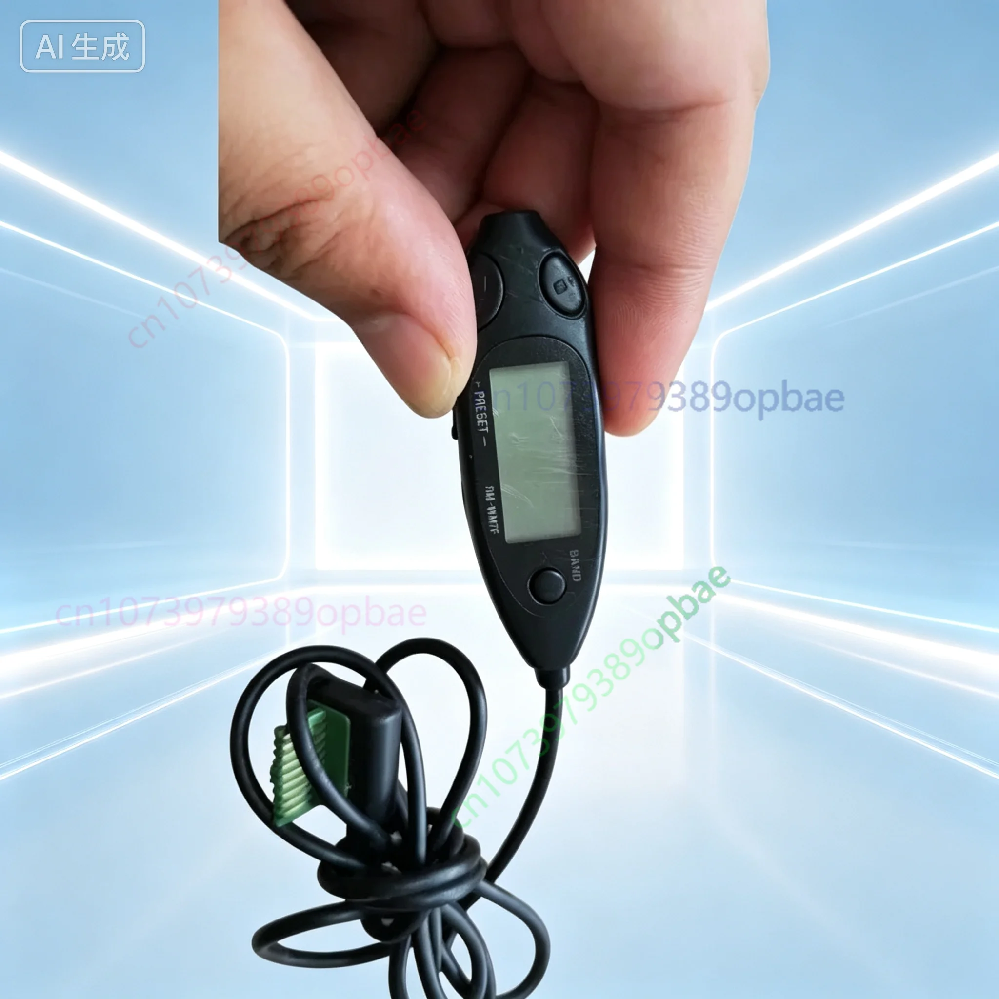 Replacement Remote Control for Walkman WM‑FX808 RM‑WM7F, Used