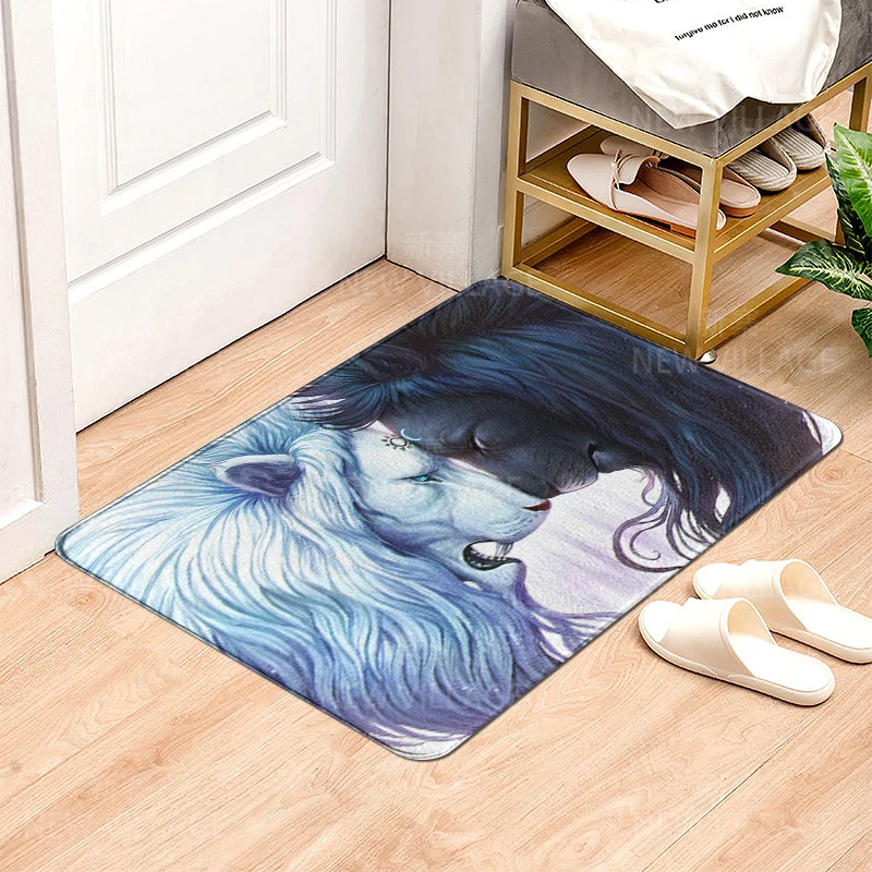 House entrance carpet Home Colorful animals doormat  Room Bath mat Foot mat bathroom non-slip mat Kitchen water absorption mat