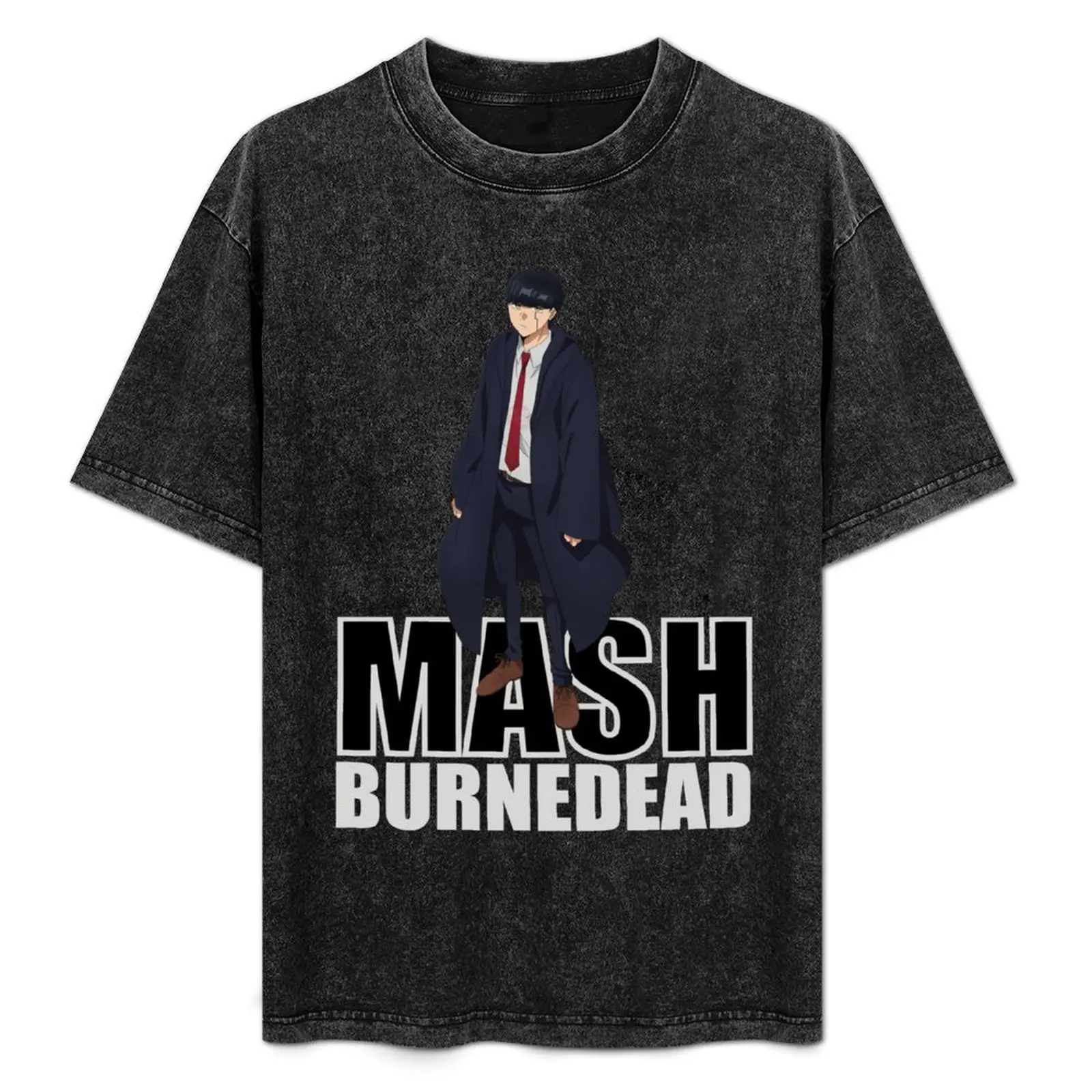 Mashle - Mash Burnedead T-Shirt blanks oversized graphic tee shirts graphic t shirts for men