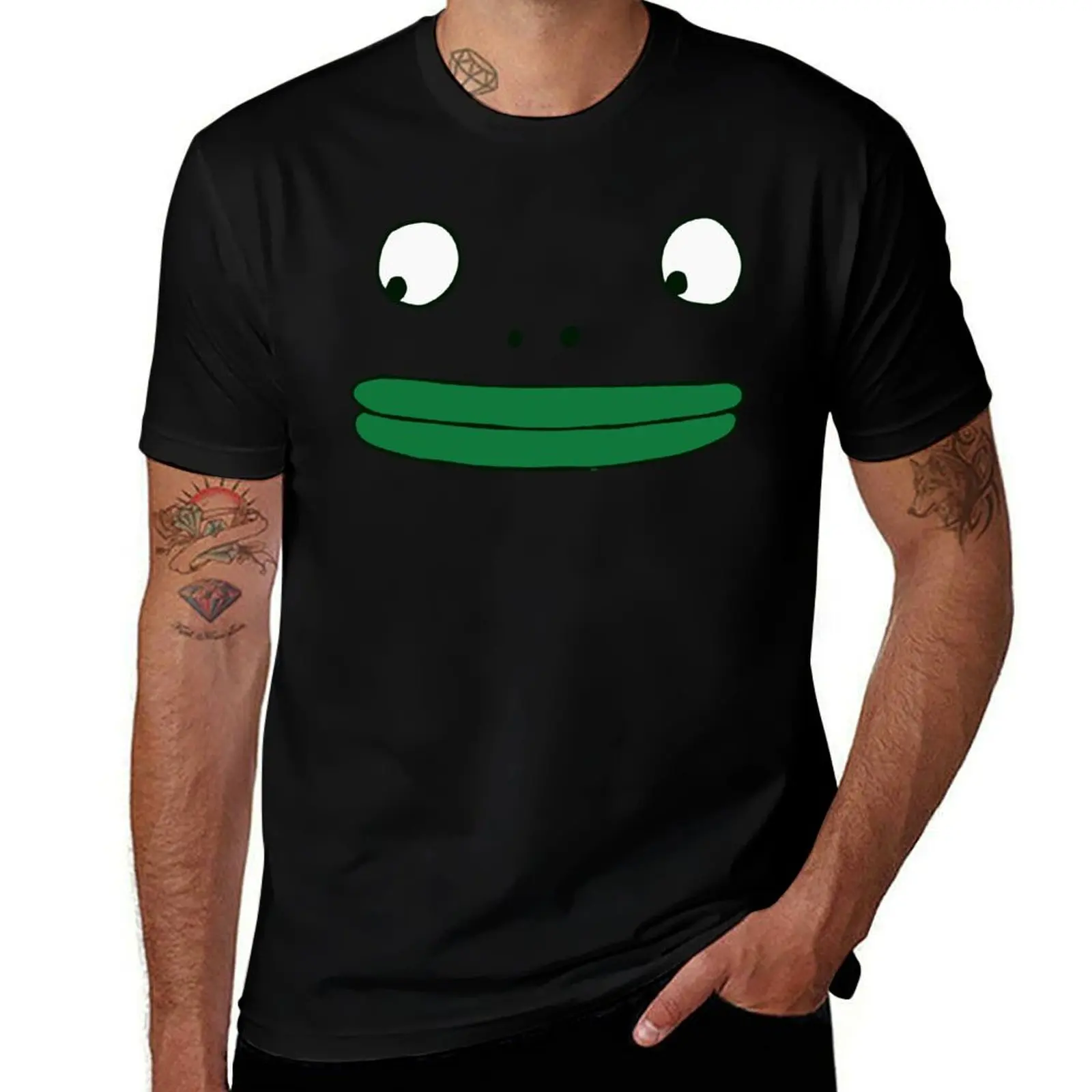 

shirts quality T-Shirt Friends man Frog man tshirt 100% shirts t graphic Smiling luxury high brand Mr cotton Face t
