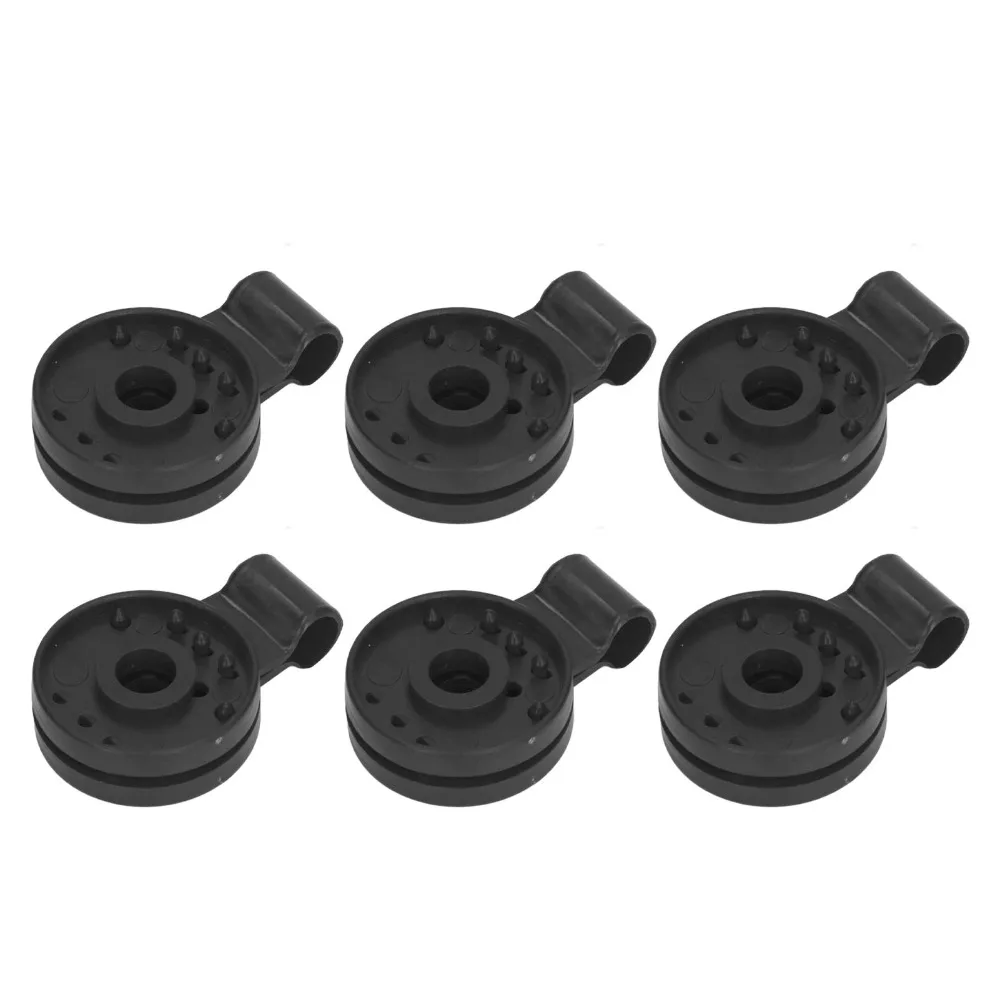 

100pcs Secure Windproof Shade Cloth Clips Locking Grips Black/White/Red Plastic Clips Sun Shade Fasteners Outdoor Garden