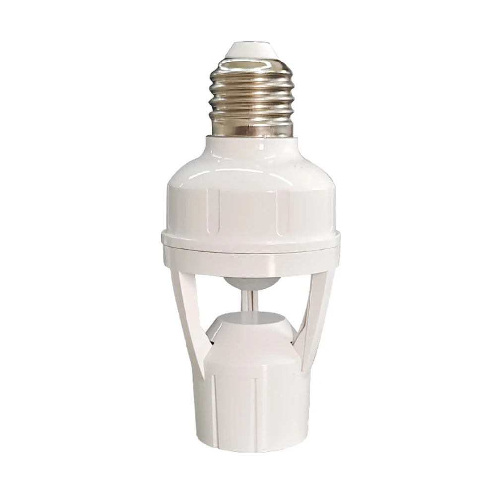 AC100-240V E27 Socket Converter with PIR Motion Sensor Ampoule LED E27 Lamp Base Intelligent Switch Light Bulb Lamp Holder