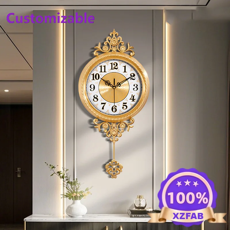 Factory Direct 2026 Modern Luxury Wall Clocks Digital Art Mural Aesthetic Minimalist Wall Watch Nordic Fashion Horloge Murale Ho