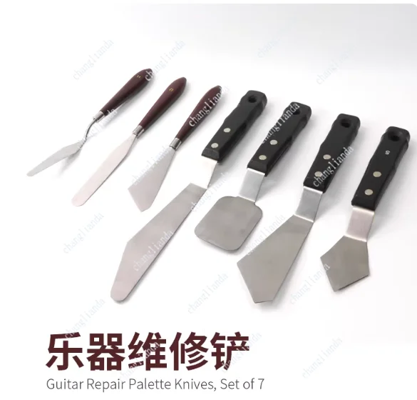 Acoustic Guitar Repair Remove Flat Shovel Stirring Shovel Piano Making Tools