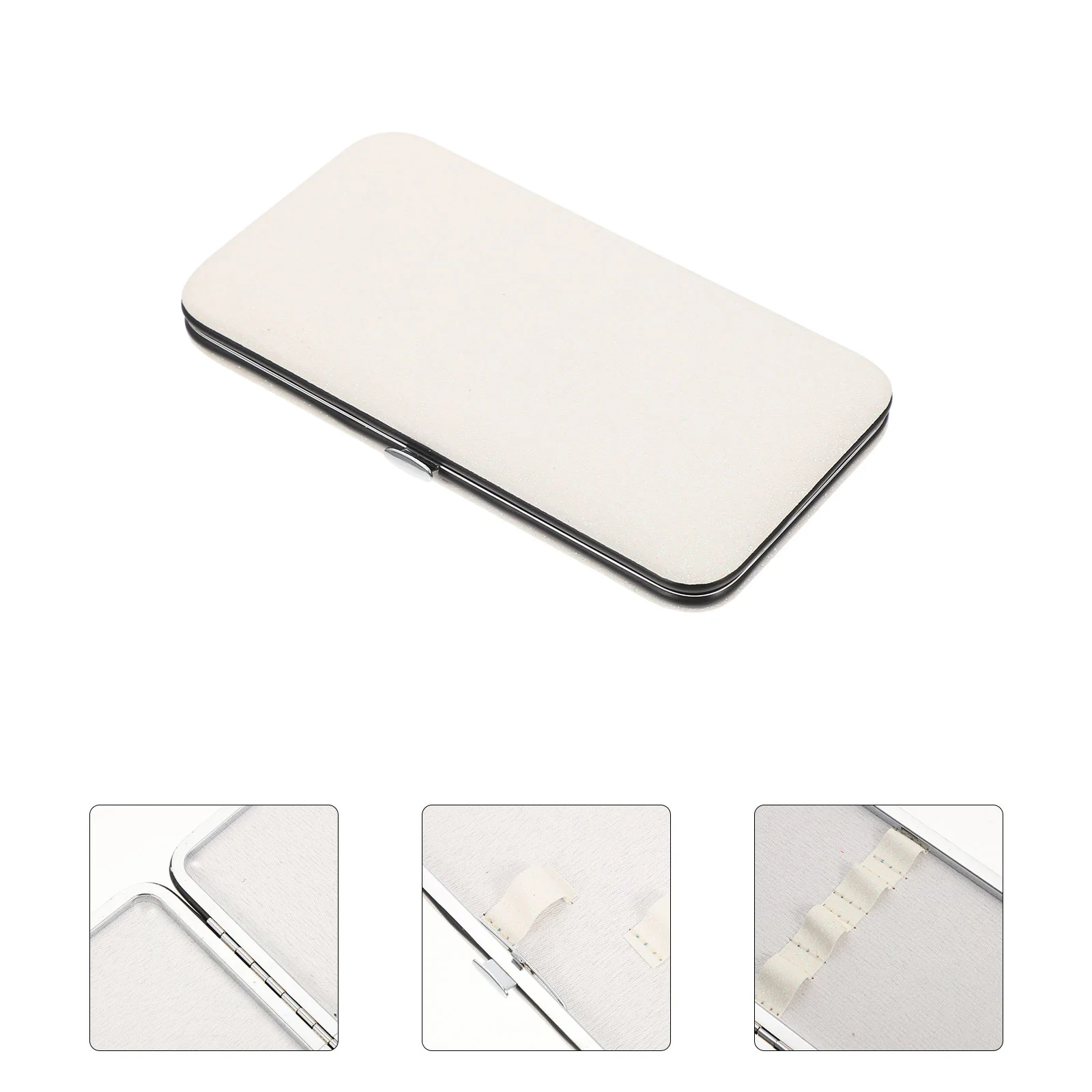 Tweezers Storage Bag Eyelash Clip Organizing Holder Travel Holding Make up Practical Pvc Convenient