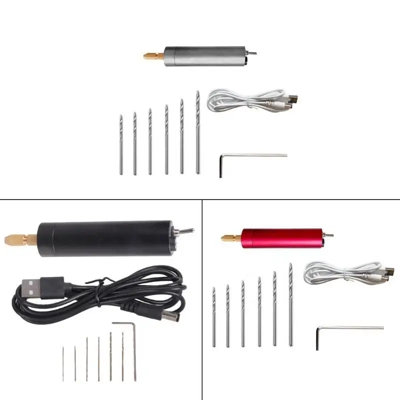 

J78F DIY Drilling Electric Tool Mini-Electric Drill for Crafts Resin Jewelry