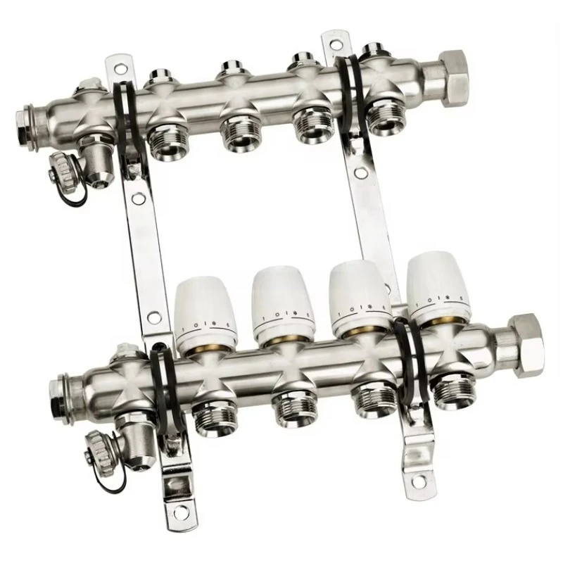 

Heating distribution manifold water heating collector heating