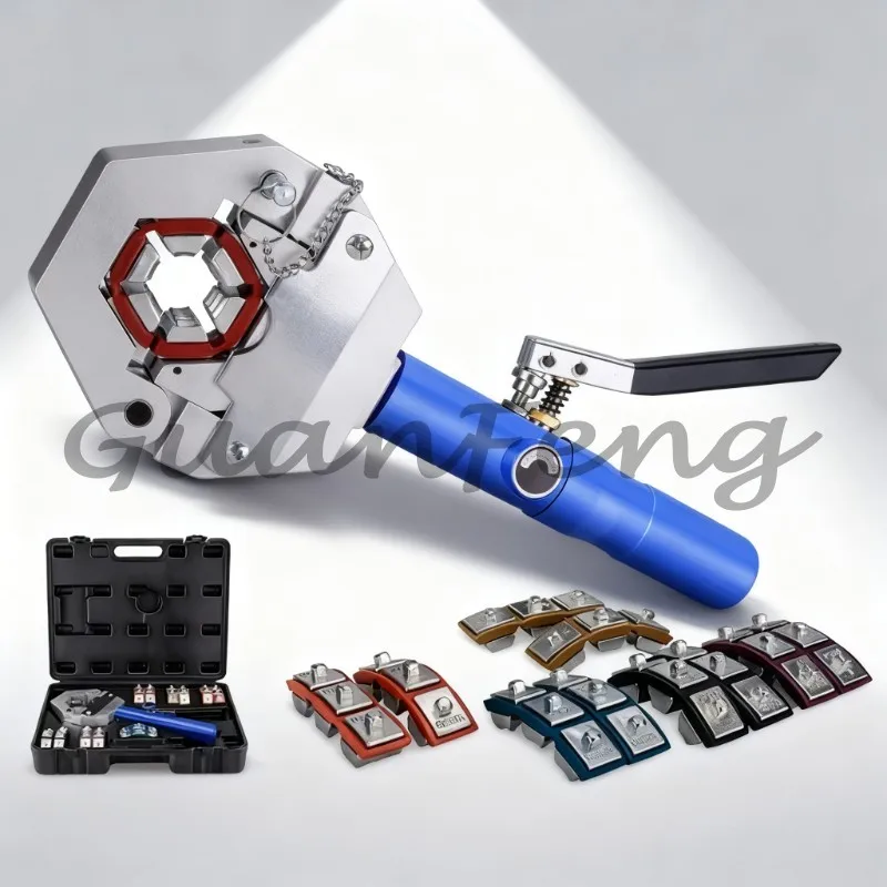 Hydraulic Hose Crimper Portable AC Hose Crimping Machine for Barbed Beaded Hose Fittings CE Certified