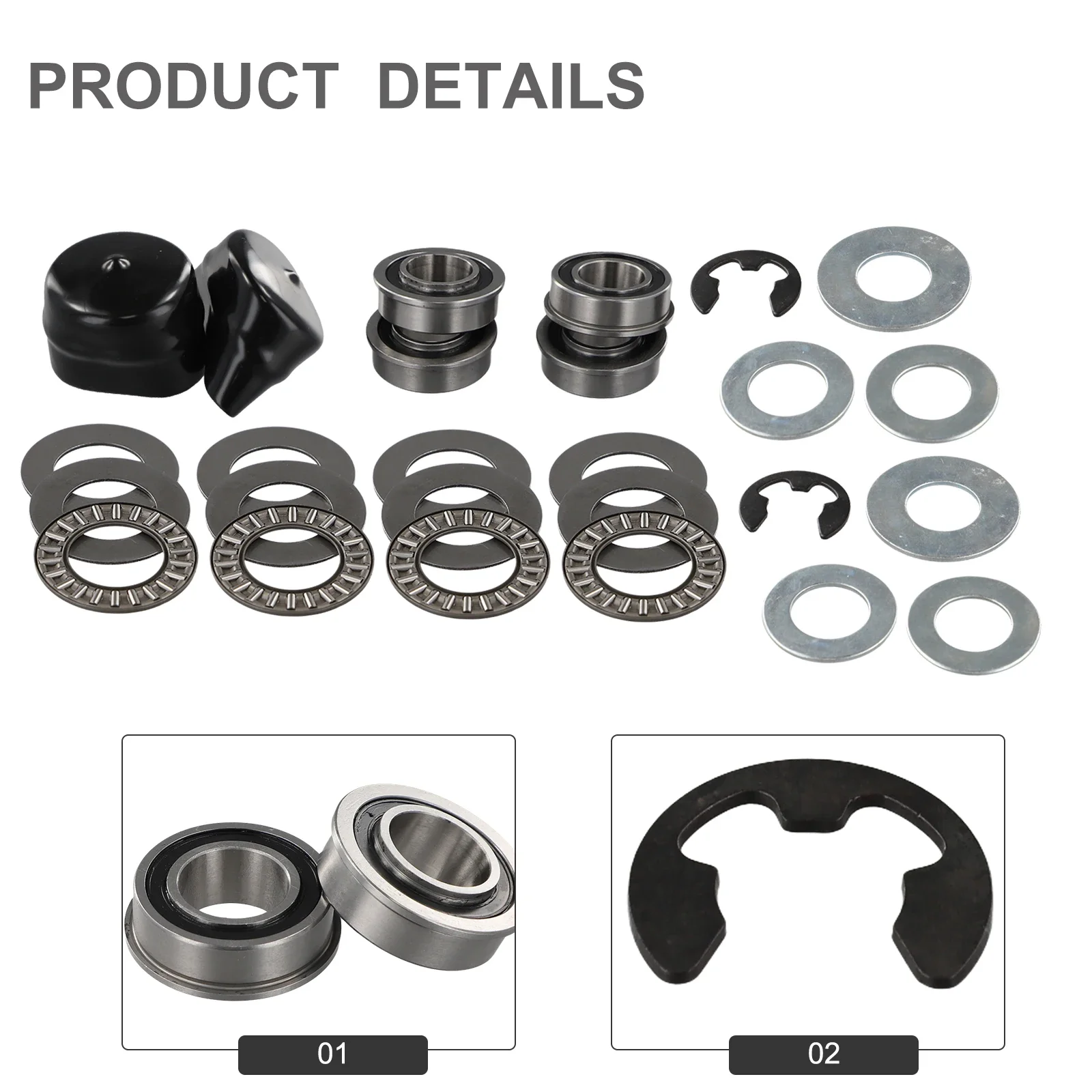 

Improve Maneuverability And Control With Front Wheel Bushing Bearing Compatible With 9040H 532009040 532124959 M123811