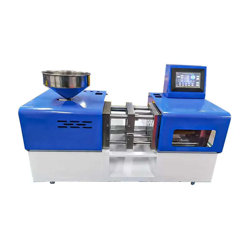 Desktop small injection molding machine, laboratory swatch proofing plastic injection molding small parts plastic processing m