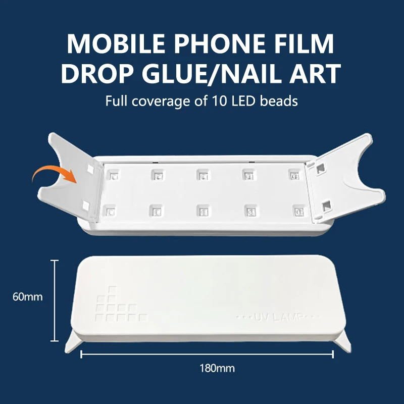 Uv Nagellamp Mini Usb Draagbare Led Licht Voor Gel Nagellak Cure Light Flash Curing Lamp Voor Nail Art Salon Thuis Diy