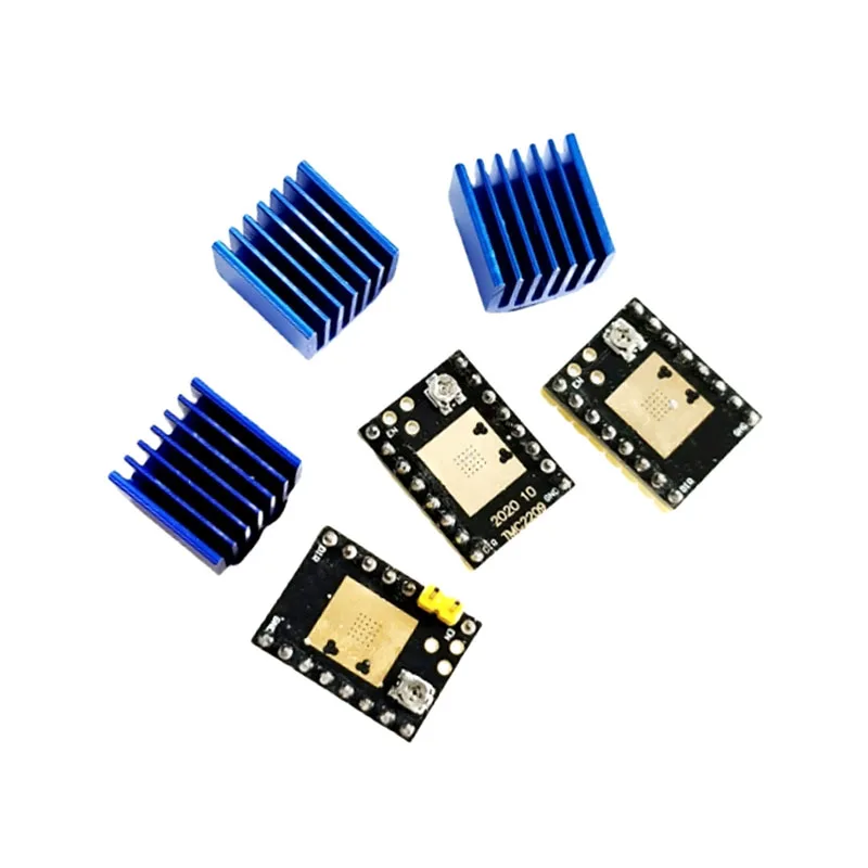 TMC2208 TMC2209 ATD5833 V2.0 With Heat Sink Stepper Motor Driver StepStick 3d Printer Parts 2.5A 256 Subdivision Silent Printing