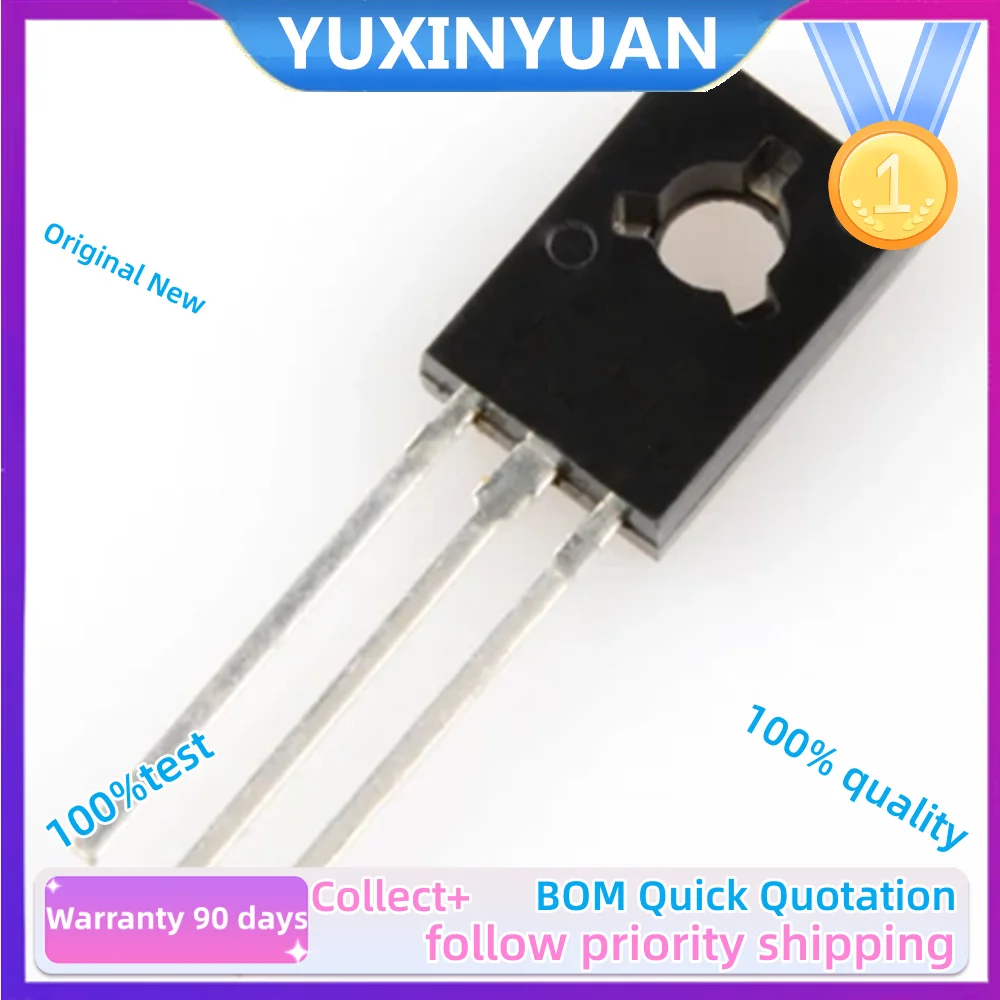 10PCS BD238 237 677 679 678 875 680 681 435 682 436 441 442 TO126 the quality is fine