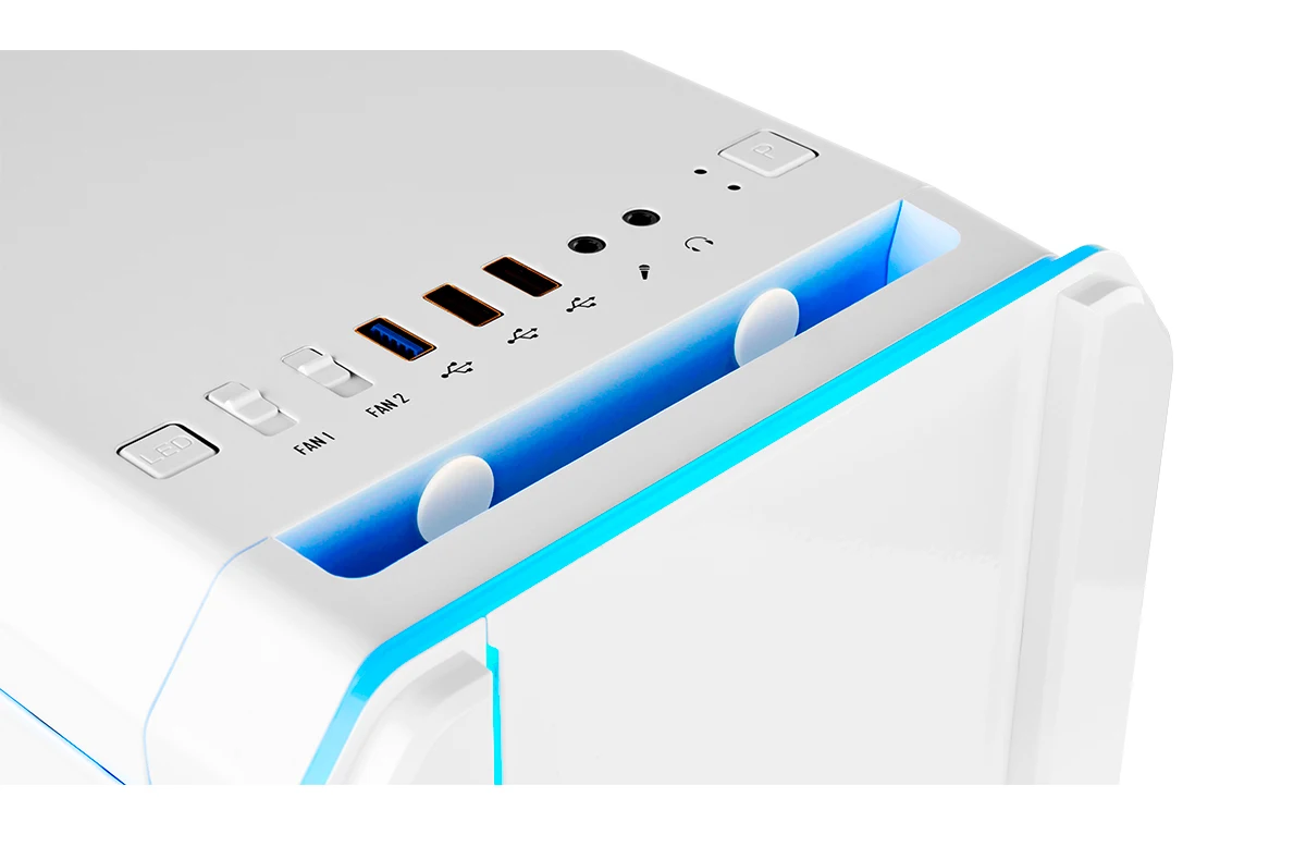 Semítorre atx nox hummer mc pro branco | argb