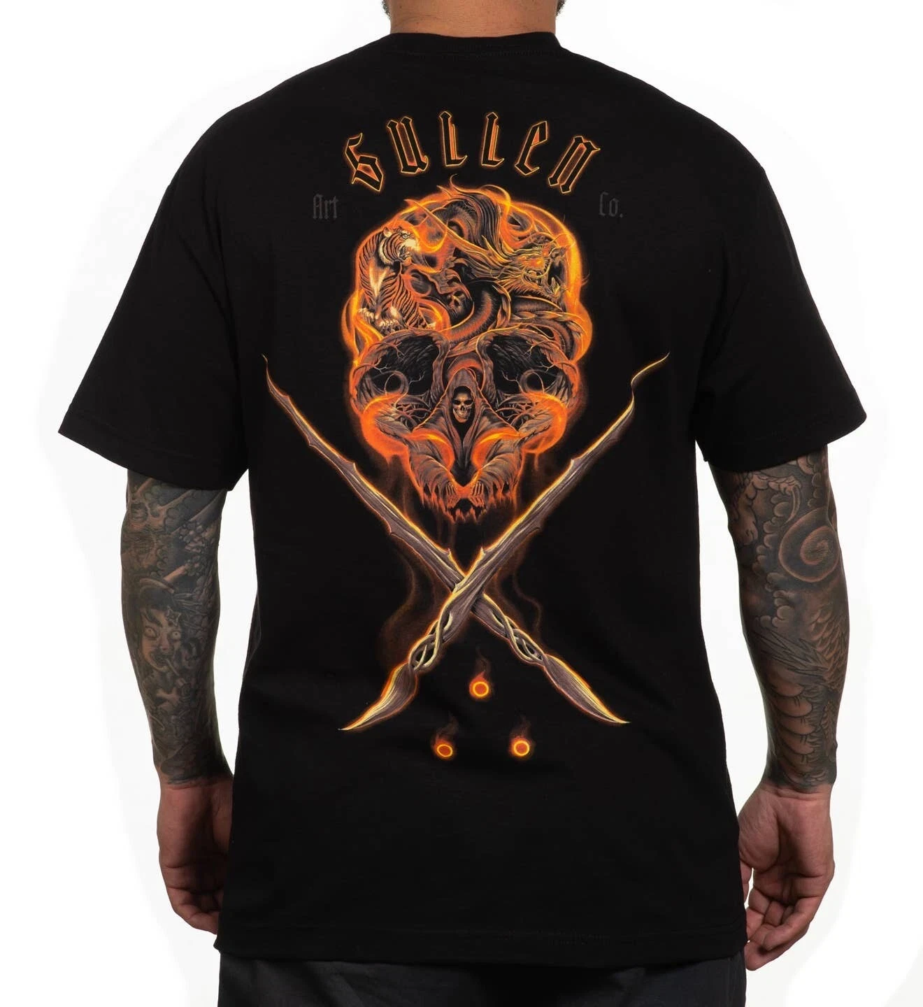 SULLEN CLOTHING THE DARK ARTS STANDARD T-SHIRT High-end Luxury Unisex Style Both of Men and Women
