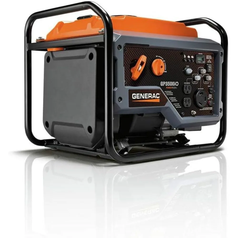 

Gas Powered Open Frame Portable Inverter Generator - Quieter & Lighter Design - Produces Clean, Stable Power - CARB Compliant