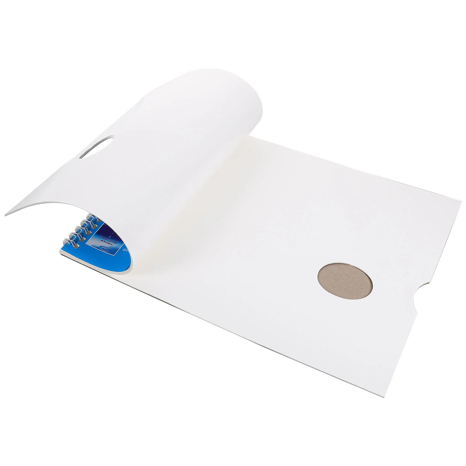 Special Gouache Double-sided Acrylic Oil Paint Palette for Students Washable Cardboard Paper Color Pallet Water White