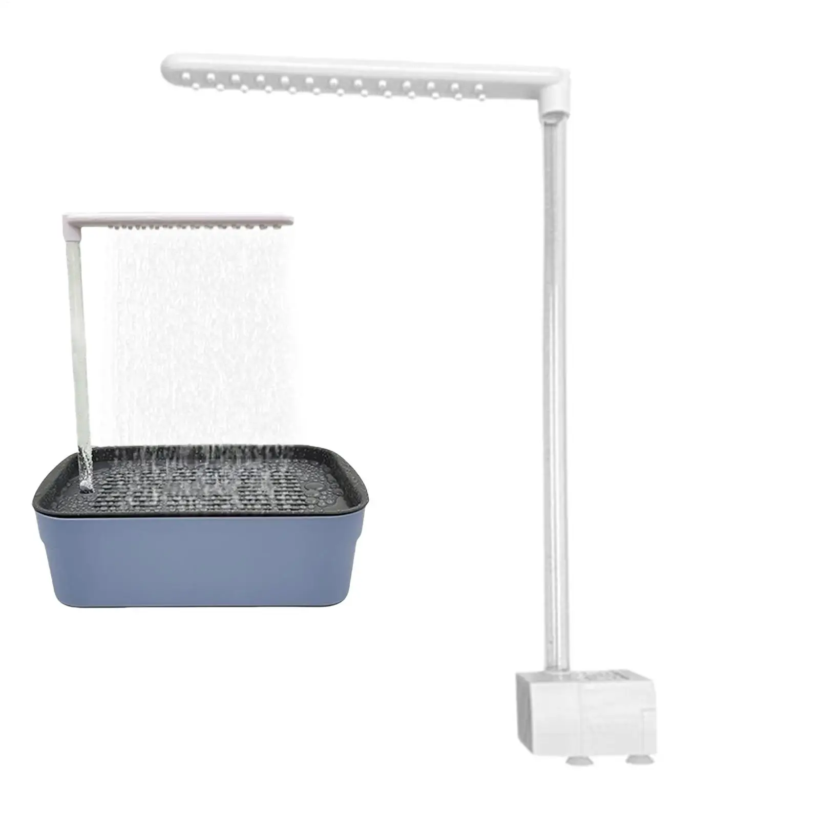 Parrot Shower Cage Bird Bath Automatic witn Shower Head pump head USB cable Pet Pool for Long tailed parrot Parakeet Bathing