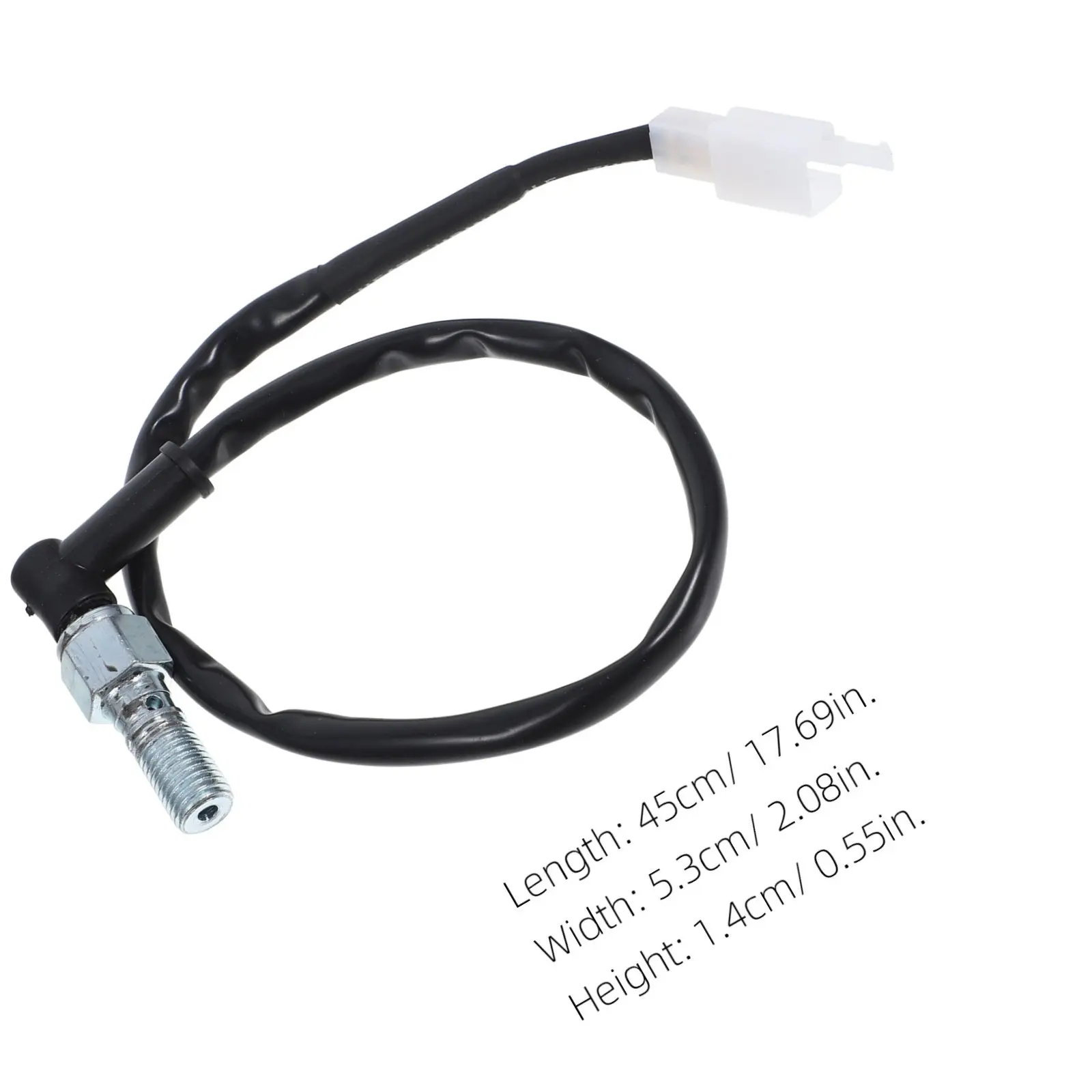 Hydraulic Brake Line Pressure Switch for Motorcycles Rear Light Tubing Aluminum Alloy Universal Brake System Safety Control - view 5