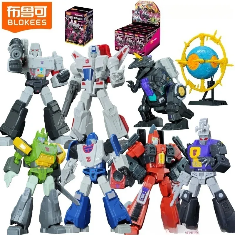 

BLOKEES Assemble Building Man Star Edition 9 Jetfire Bombshell Megatron Toy Model Collection Gift in Stock