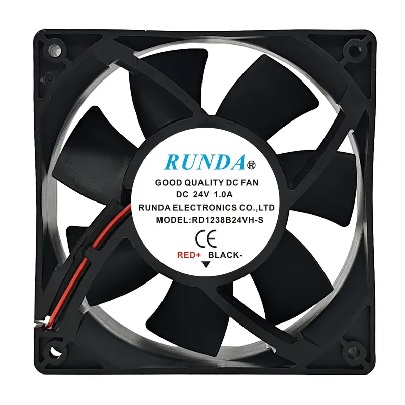 for RUNDA RD1238B24VH-S/SC 24V 1.90A 12038 Inverter Welding Machine Fan New