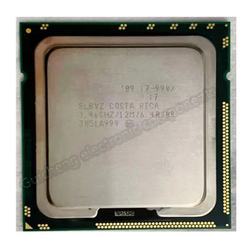 i7-990X i7-980X i7-980 i7-975 i7-970 Six-Core CPU X58 Processor 1366 Pins Official Version