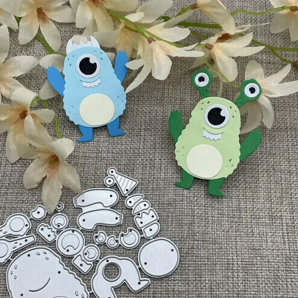 

Birthday monster Metal Cutting Dies Stencils For DIY Scrapbooking Decorative Embossing Handcraft Die Cutting Template