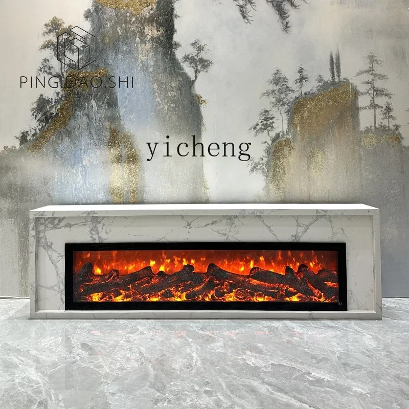 DSA -- fireplace TV cabinet integrated electronic villa living room modern simple decorative cabinet