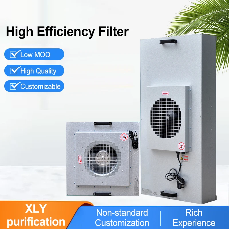 New Laboratory FFU Fan Filter Unit with HEPA Filter-High Efficiency Sterile Air Filtration Equipment