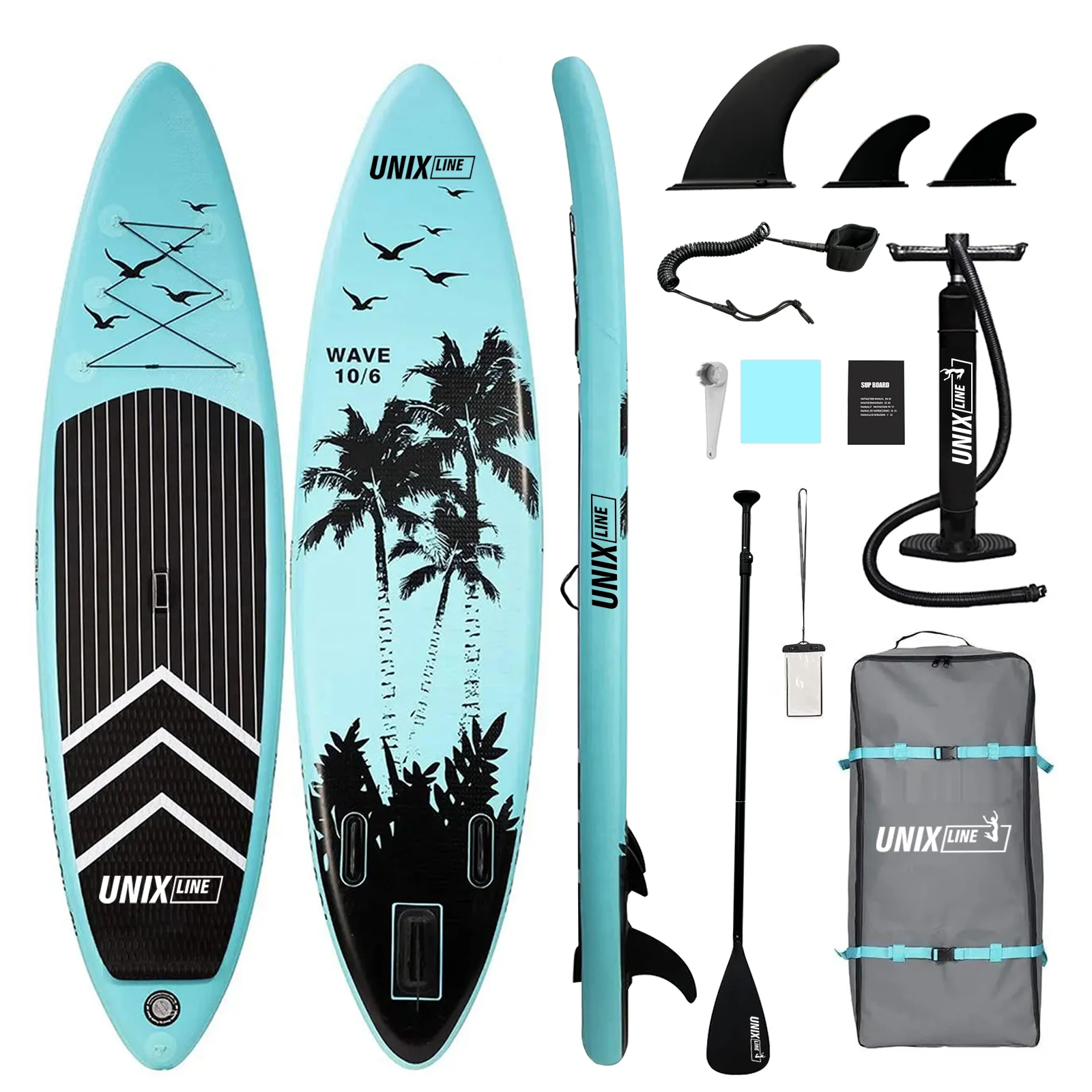 

High Quality SUP Inflatable Stand-Up Paddle Board Package for Surfing and Boating Factory Price