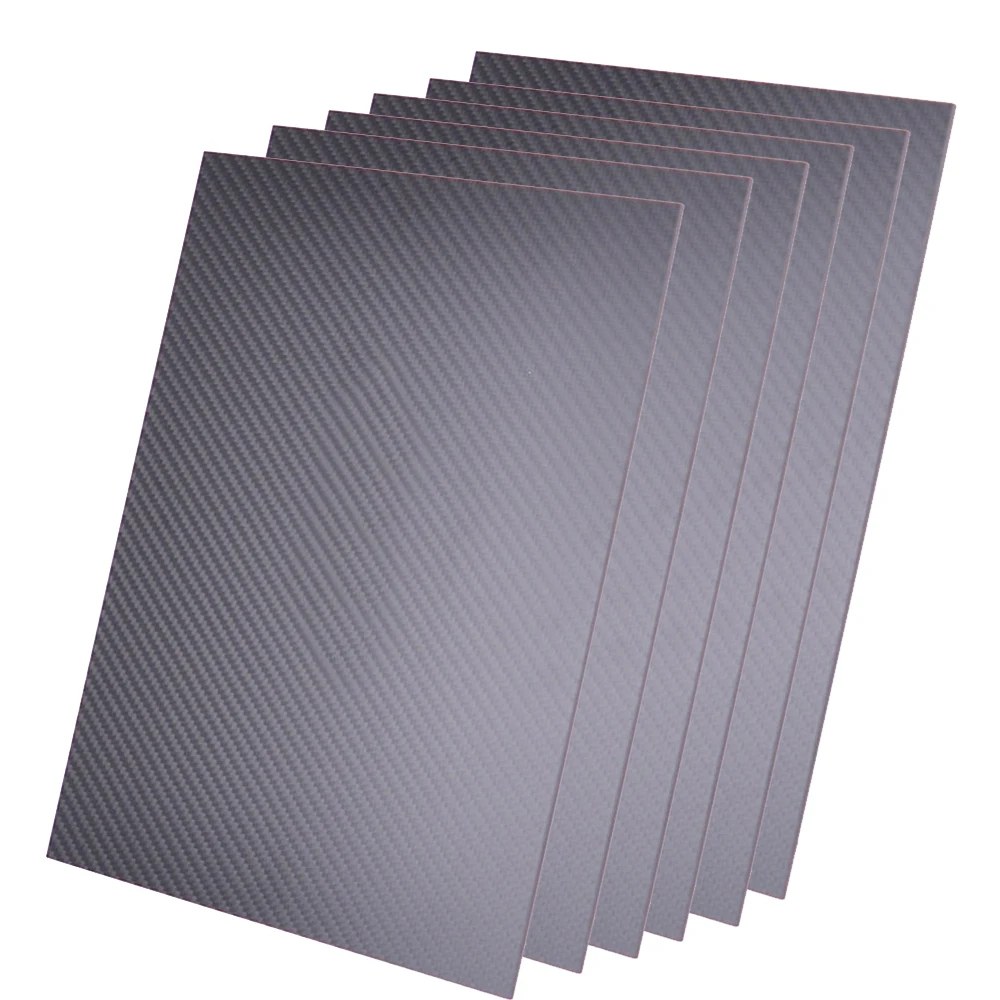 88A  400mm x 200mm 3K Carbon Fiber Plate Panel Sheet (0.5,1,1.5,2,3,4,5)mm High Composite Hardness Material plate