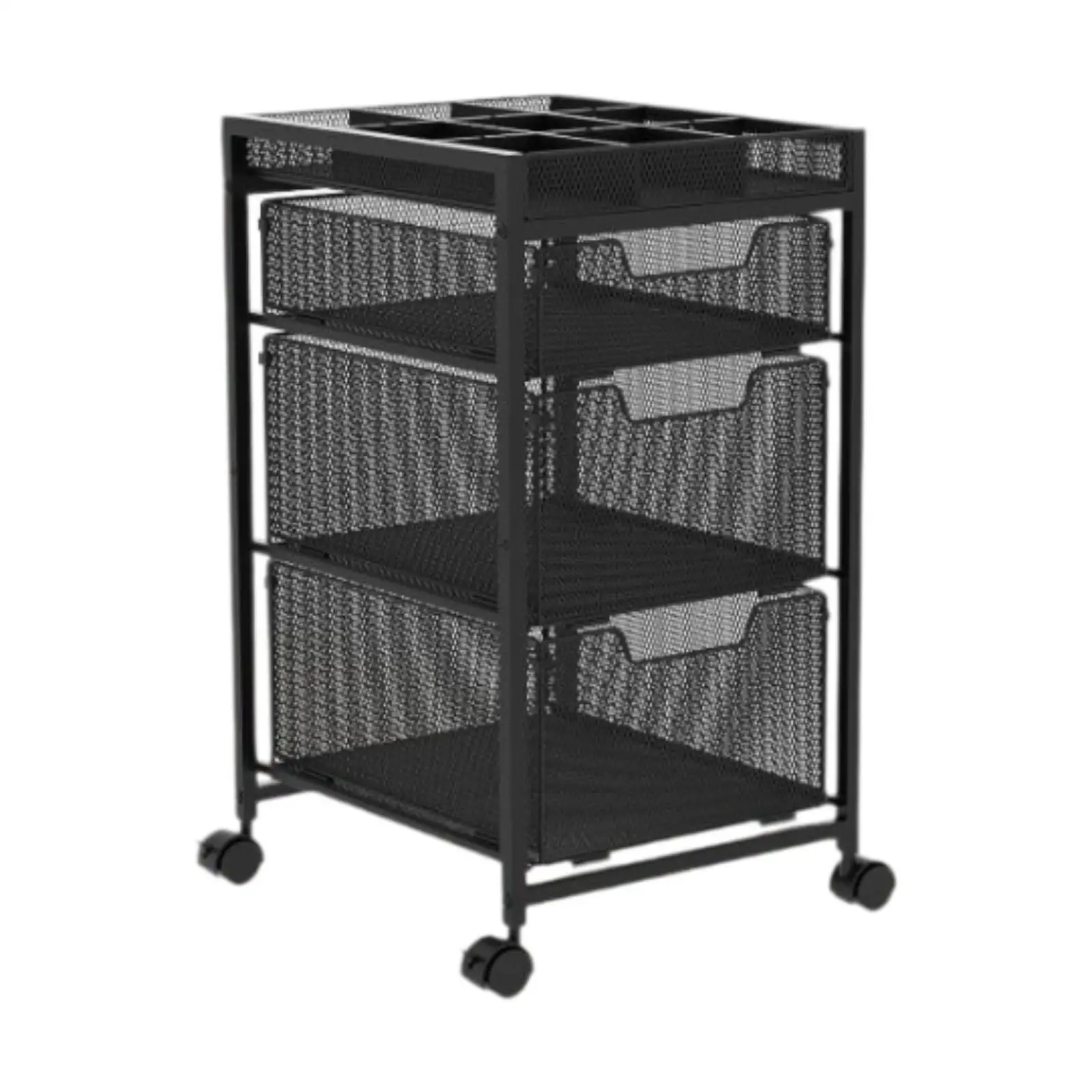 שירות גלגול ארון קבצים נייד סל קבצים עם 3 מגירות רב תכליתית מארגן עבור אמנות ציוד קבצים במשרד