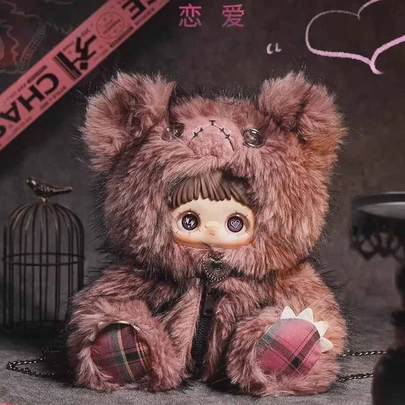 

Серия модных плюшевых кукол Maymei Rebel Doll в стиле Blind Box: милые и очаровательные куклы-рюкзаки, идеальный подарок для девочек на праздники.
