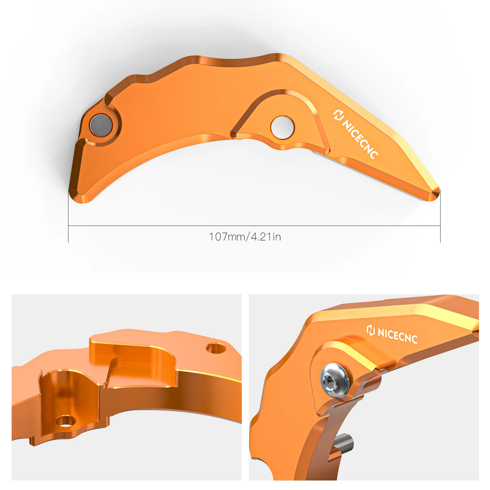 2024-2025 ل KTM EXC 300 EXC 250 XCW 300 ل Husqvarna TE 300 TE 250 ل GasGas EC 300 EC 250 مخلب الرقيق اسطوانة غطاء حماية #2