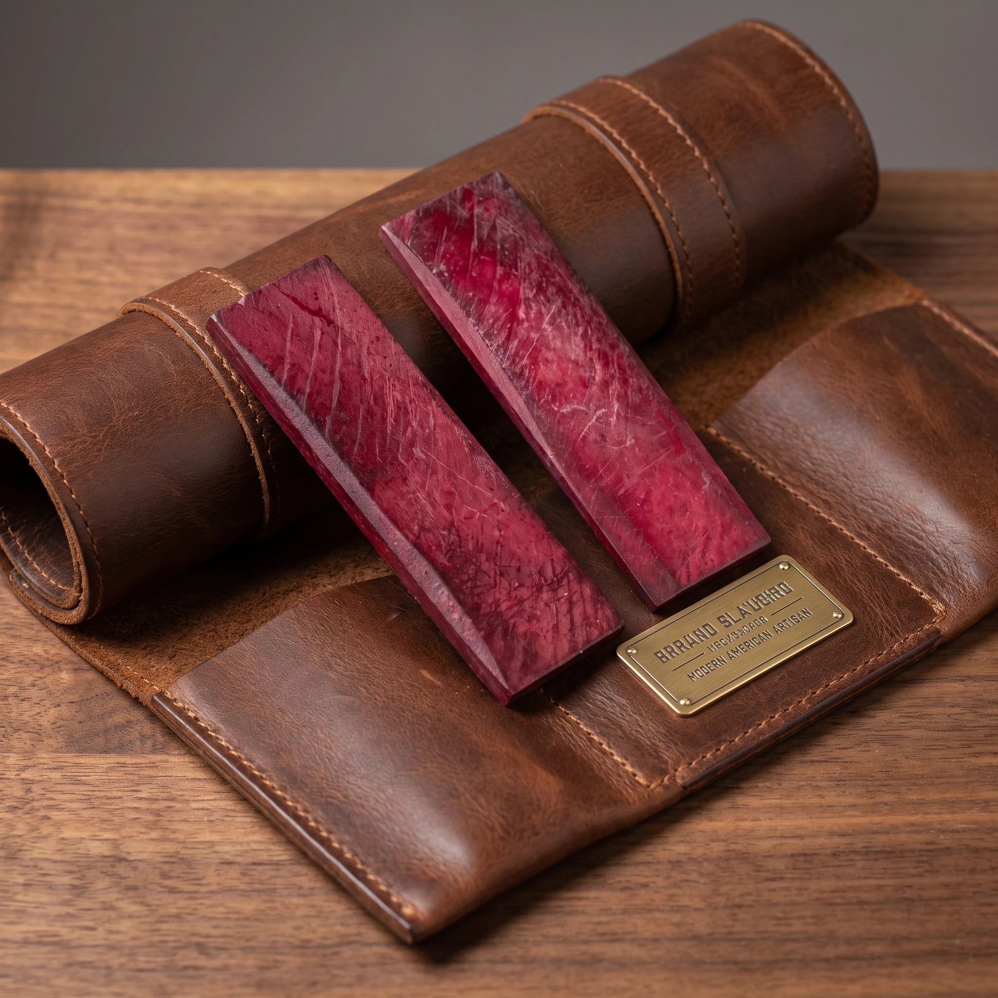 Colored cow bone handle material, cow bone sheet carving, cow bone patch material, Damascus knife blade partition material