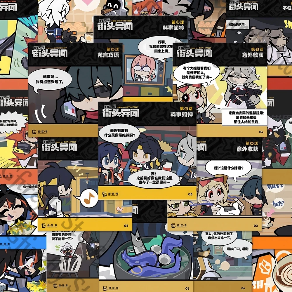 

Tags Zenless Zone Zero Scrapbook Decorate Colleagues Anime Notebook Paster Decal Scrip 63 Sheets Memo Game Gorgeous Gift