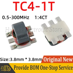 5 pz TC4-1T SMD RF segnale Balun trasformatore 50Ω 0.5-300MHz 1:4CT 1:4 flusso accoppiato bilanciato a sbilanciato Balance Converter