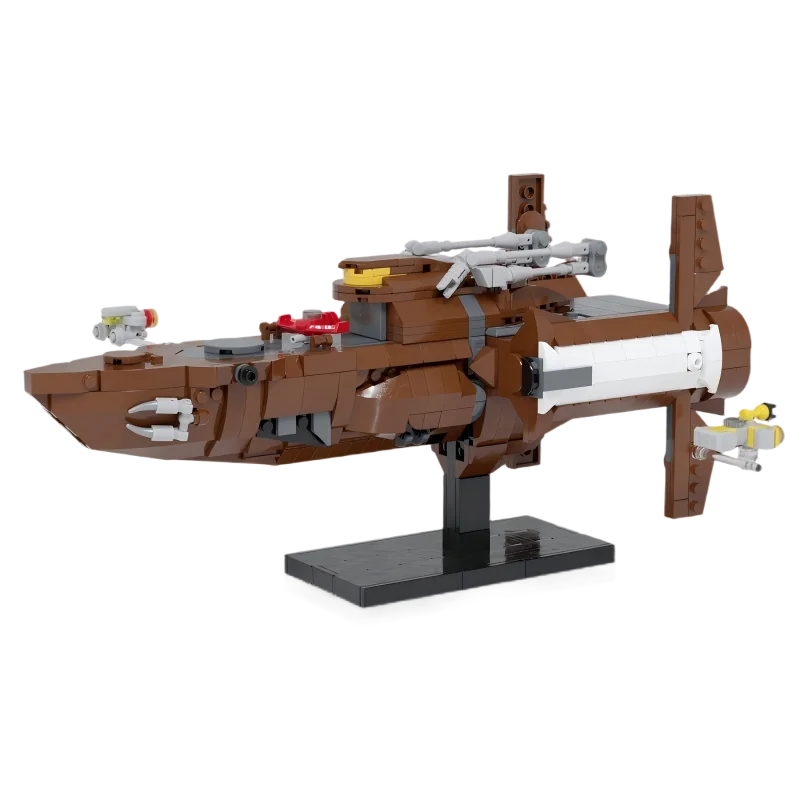 Beroemde Film Serie MOC-227180 Interstellaire Schip Bouwstenen Assemblage Model Originaliteit Bricks Collector Sets Speelgoed Geschenken