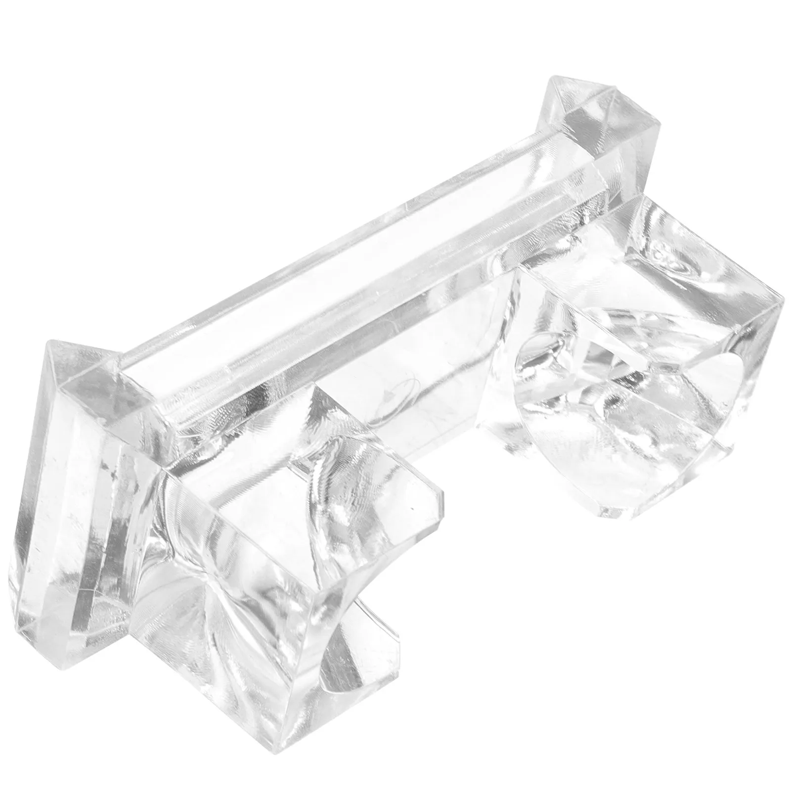 2Pcs High-Quality Acrylic Thumb Piano Stand Transparent Kalimba Holder Compact Display Rack for Thumb Piano Protection Travel