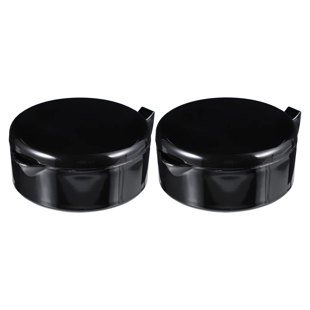 

2 Pcs Multi Functional Ink Dish Durable Creative Calligraphy Tray Portable Practical Inkwell Plate Teaching Tools
