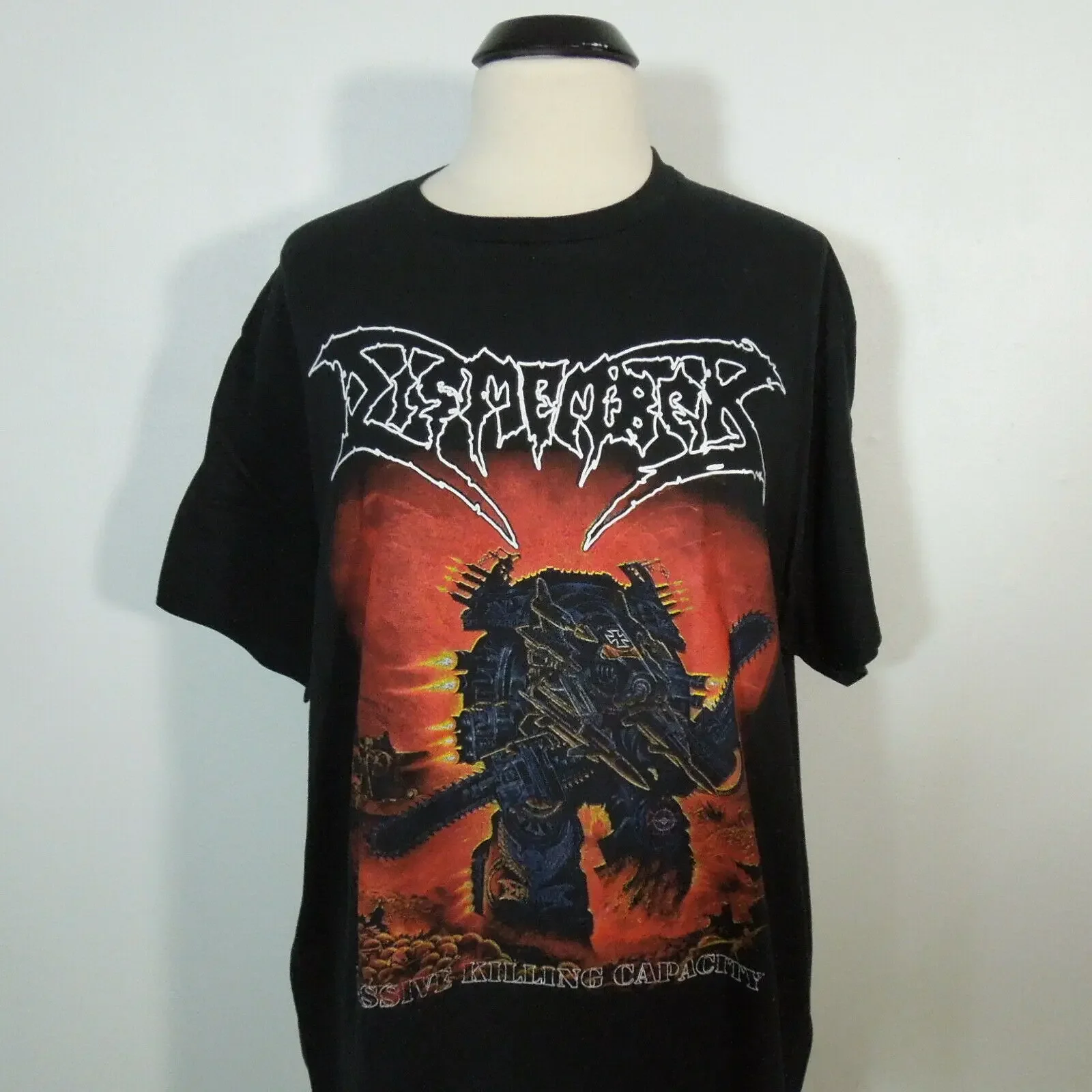 DISMEMBER Massive Killing Capacity T Shirt Black Mens size M NEW