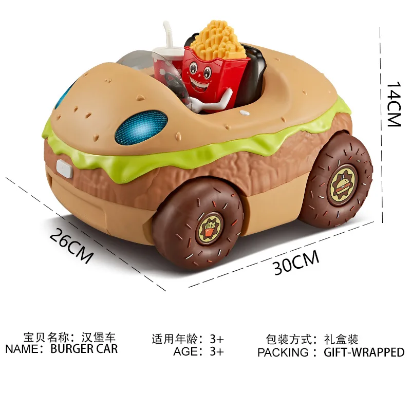 子供用プレイハウスキッチンおもちゃハンバーガーバーベキュー調理器具食器販売車
