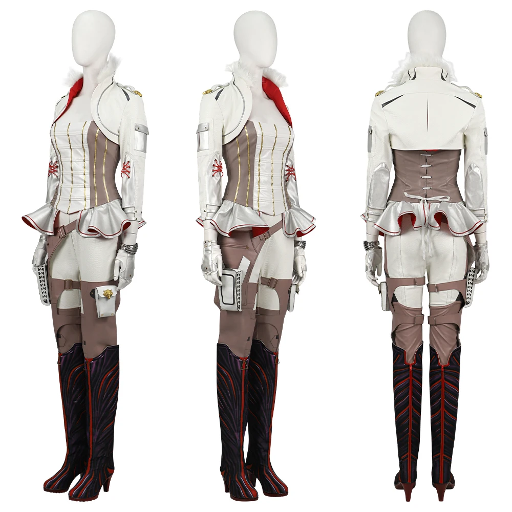 Loba Cosplay Costume Top Pants Shoes Full Set Game Apex Loba Original Skin Combat Suit Women Halloween Carnival Role Play Outfit